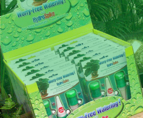 Hydrospike point-of-purchase case display. click here to see more point-of-purchase design samples