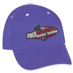 Embroidered branded ball cap