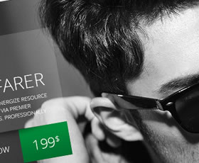 Print ad design sample. Click to see more print design samples