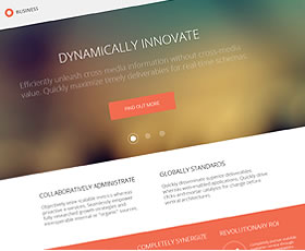 Web design screen shot. Click here to view the web design portfolio page